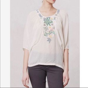 Tanvi Kedia beaded detailed  dolman top NWT
